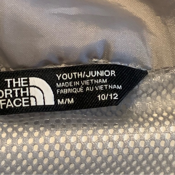 The North Face Jacket M 10/12 Youth Dryvent Gray Hoodie Windbreaker Full Zip - Picture 14 of 16